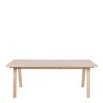 A-Line Extendable Dining Table in White Oak 200/286 x 74.6 x 95cm