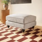 Addison Footstool with Caster Legs