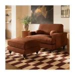 Addison Loveseat Footstool Bundle
