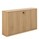Albany Shoe Cabinet 1 Flip Down Door In Oak
