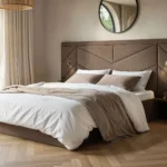 Alice Hotel Ottoman Bed Brown Chenille