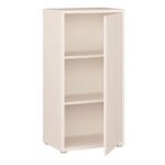 Alice Springs 1 Door Cupboard with Push-to-Open Door in Sand