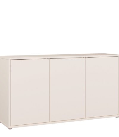 Alice Springs 3 Door Sideboard with Push-to-Open Doors and Drawer in Sand