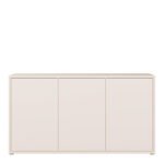 Alice Springs 3 Door Sideboard with Push-to-Open Doors and Drawer in Sand