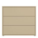 Alice Springs 3 Drawer Chest with Push-to-Open Drawers