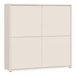 Alice Springs 4 Door Large Storage Cabinet with Push-to-Open Doors