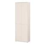 Alice Springs 4 Door Tall Storage Cabinet with Push-to-Open Doors in Sand