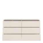 Alice Springs 6 Drawer Wide Chest with Push-to-Open Drawers