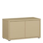 Alice Springs Bench with 2 Doors Push-to-Open