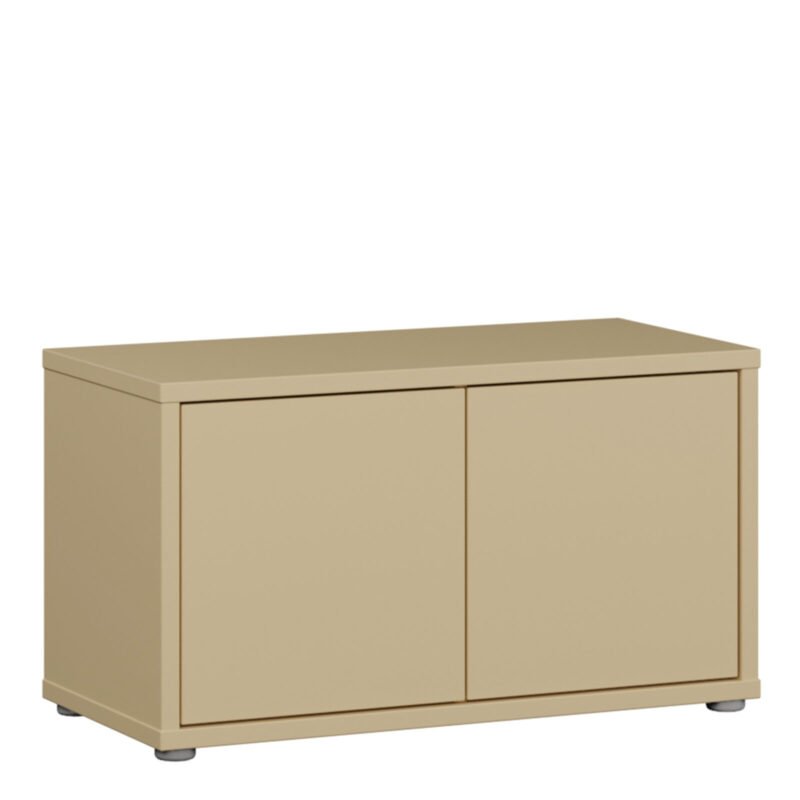 Alice Springs Bench with 2 Doors Push-to-Open