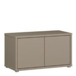 Alice Springs Bench with 2 Doors Push-to-Open