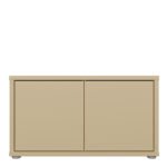 Alice Springs Bench with 2 Doors Push-to-Open