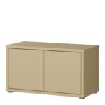 Alice Springs Bench with 2 Doors Push-to-Open