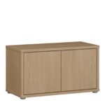 Alice Springs Bench with 2 Doors Push-to-Open