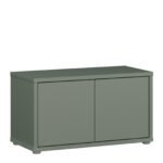 Alice Springs Bench with 2 Doors Push-to-Open