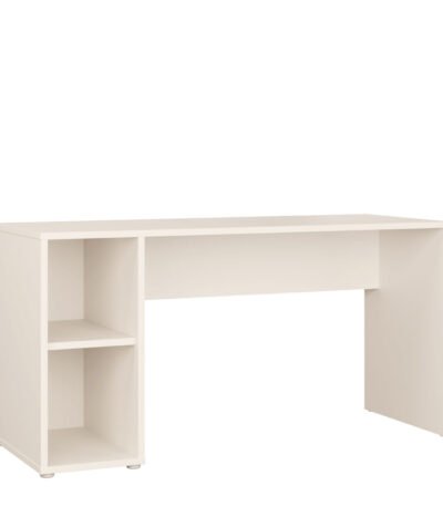Alice Springs Desk with Open Shelf Storage in Sand