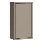 Alice Springs Hanging Storage Cupboard with 1 Door Push-to-Open in Taupe