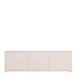 Alice Springs Large TV Cabinet with 3 Doors Push-to-Open in Sand