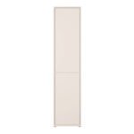 Alice Springs Narrow Tall Cupboard with 2 Push-to-Open Doors in Sand
