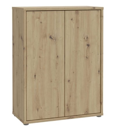 Alice Springs Shoe Cabinet with 2 Doors Push-to-Open