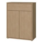 Alice Springs Shoe Cabinet with 2 Doors Push-to-Open & 1 Drawer Push-to-Open