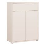Alice Springs Shoe Cabinet with 2 Doors Push-to-Open & 1 Drawer Push-to-Open