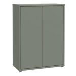 Alice Springs Shoe Cabinet with 2 Doors Push-to-Open