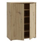 Alice Springs Shoe Cabinet with 2 Doors Push-to-Open