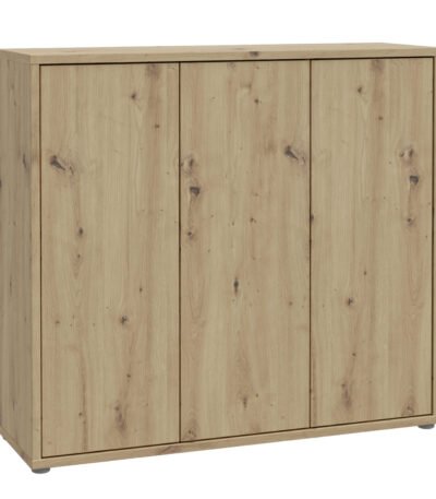 Alice Springs Shoe Cabinet with 3 Doors Push-to-Open