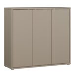 Alice Springs Shoe Cabinet with 3 Doors Push-to-Open