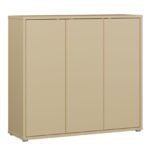 Alice Springs Shoe Cabinet with 3 Doors Push-to-Open