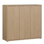 Alice Springs Shoe Cabinet with 3 Doors Push-to-Open