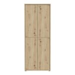 Alice Springs Shoe Cabinet with 4 Doors Push-to-Open
