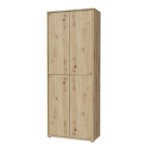 Alice Springs Shoe Cabinet with 4 Doors Push-to-Open