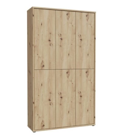 Alice Springs Shoe Cabinet with 6 Doors Push-to-Open