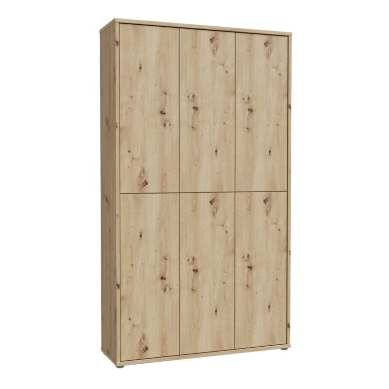 Alice Springs Shoe Cabinet with 6 Doors Push-to-Open