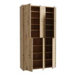 Alice Springs Shoe Cabinet with 6 Doors Push-to-Open