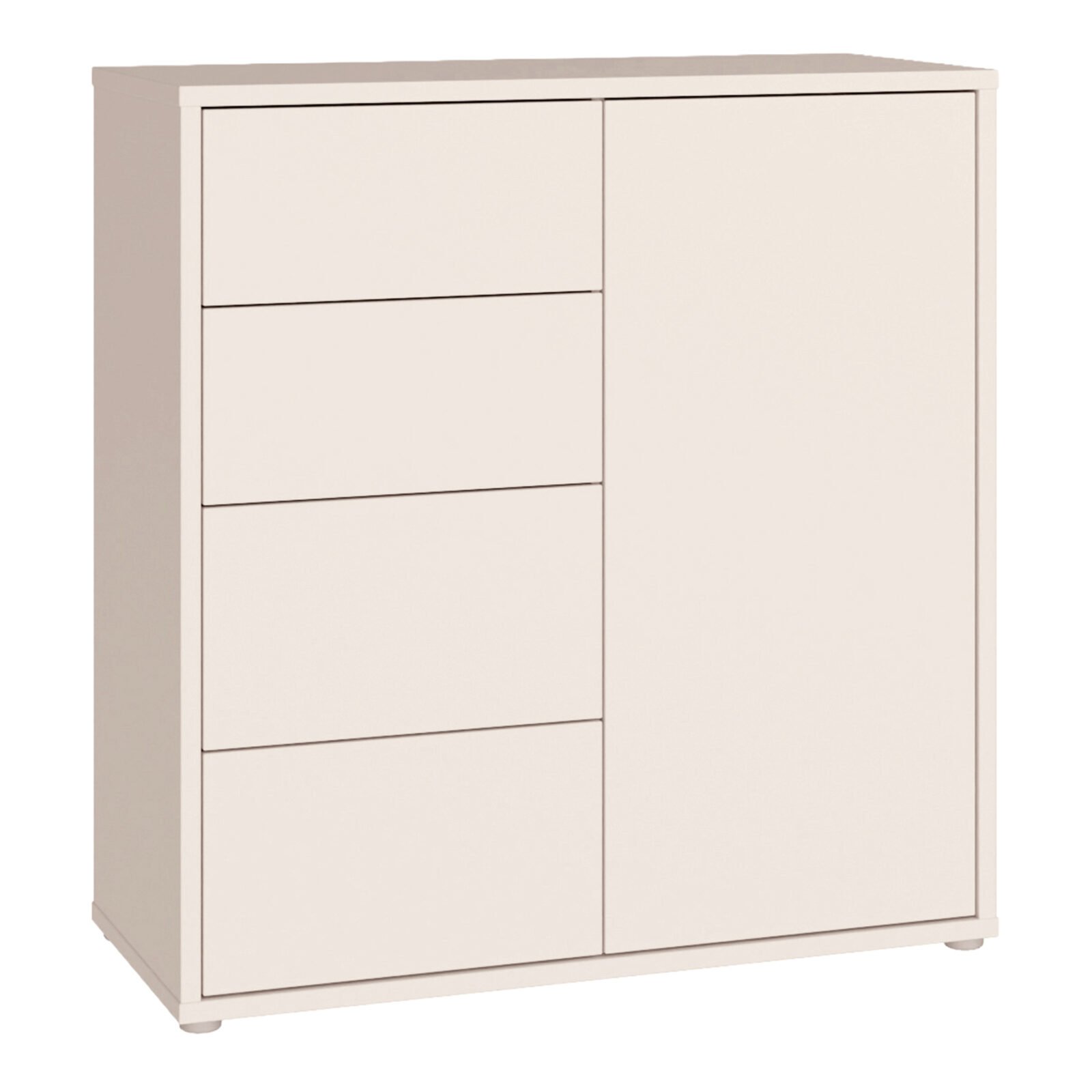 Alice Springs Storage Unit with 4 Drawers & 1 Door with Push-to-Open in Sand Alice Springs Storage Unit with 4 Drawers & 1 Door with Push-to-Open in Sand