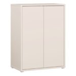 Alice Springs Tall 2 Door Cupboard with Push-to-Open Doors