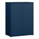Alice Springs Tall 2 Door Cupboard with Push-to-Open Doors