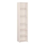 Alice Springs Tall Narrow Bookcase with 5 Shelves