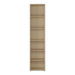 Alice Springs Tall Narrow Bookcase with 5 Shelves