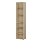 Alice Springs Tall Narrow Bookcase with 5 Shelves