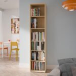 Alice Springs Tall Narrow Bookcase with 5 Shelves