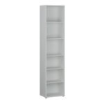 Alice Springs Tall Narrow Bookcase with 5 Shelves