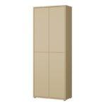 Alice Springs Tall Shoe Cabinet with 4 Doors Push-to-Open