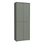 Alice Springs Tall Shoe Cabinet with 4 Doors Push-to-Open