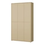 Alice Springs Tall Shoe Cabinet with 6 Doors Push-to-Open