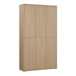 Alice Springs Tall Shoe Cabinet with 6 Doors Push-to-Open