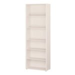 Alice Springs Tall Wide Bookcase with 5 Shelves in Sand